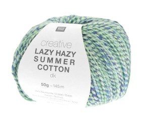 Pelote de coton à tricoter Creative LAZY HAZY SUMMER COTTON - Rico Design