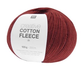Pelote de coton Creative Cotton Fleece dk - 100 GR - Rico Design