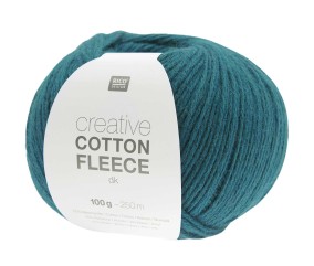 Pelote de coton Creative Cotton Fleece dk - 100 GR - Rico Design