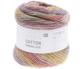 Pelote de Coton et de laine Fashion Cotton Merino Lace - Rico Design
