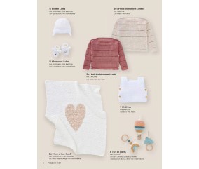 Catalogue Layette - Phildar -  Printemps/Ete 2024 - N°237