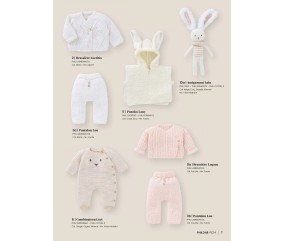 Catalogue Layette - Phildar -  Printemps/Ete 2024 - N°237