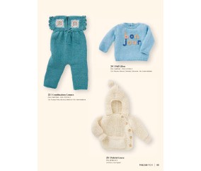 Catalogue Layette - Phildar -  Printemps/Ete 2024 - N°237