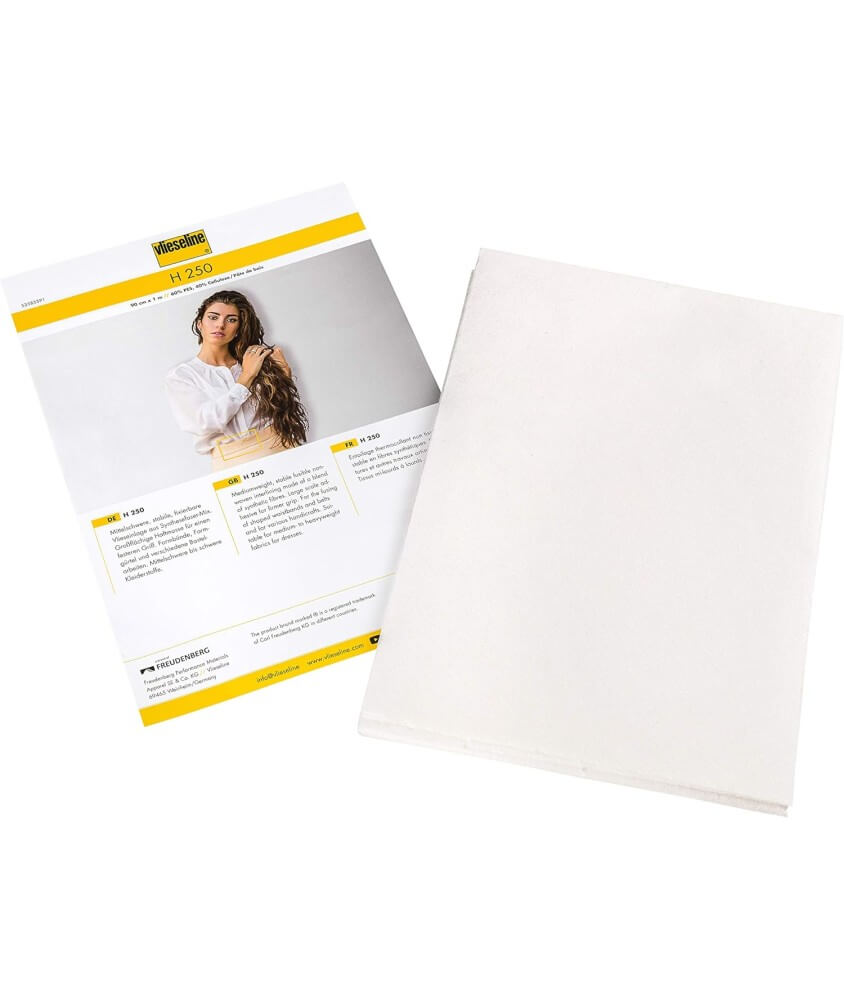 Entoilage Thermocollant blanc H250 - 90 x 100 cm - VLIESELINE