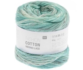 Pelote de Coton et de laine Fashion Cotton Merino Lace - Rico Design