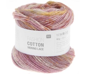 Pelote de Coton et de laine Fashion Cotton Merino Lace - Rico Design