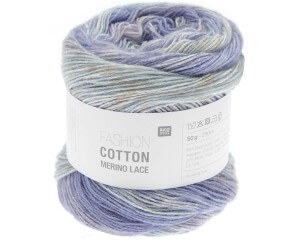 Pelote de Coton et de laine Fashion Cotton Merino Lace - Rico Design