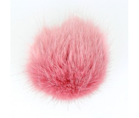 Pompons fausse fourrure - 7cm de diamètre - Unic