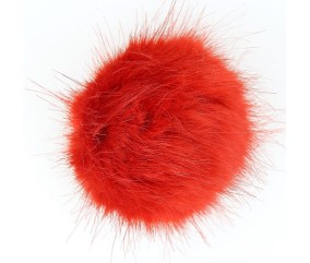 Pompons fausse fourrure - 7cm de diamètre - Unic
