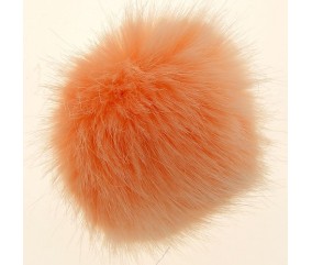 Pompons fausse fourrure - 7cm de diamètre - Unic