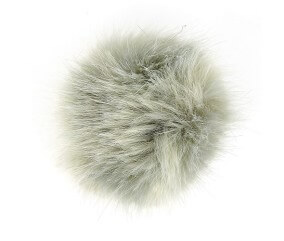 Pompons fausse fourrure - 7cm de diamètre - Unic