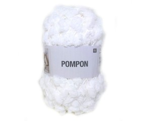 Laine à pompons CREATIVE POMPON UNI 200 GR - Rico Design