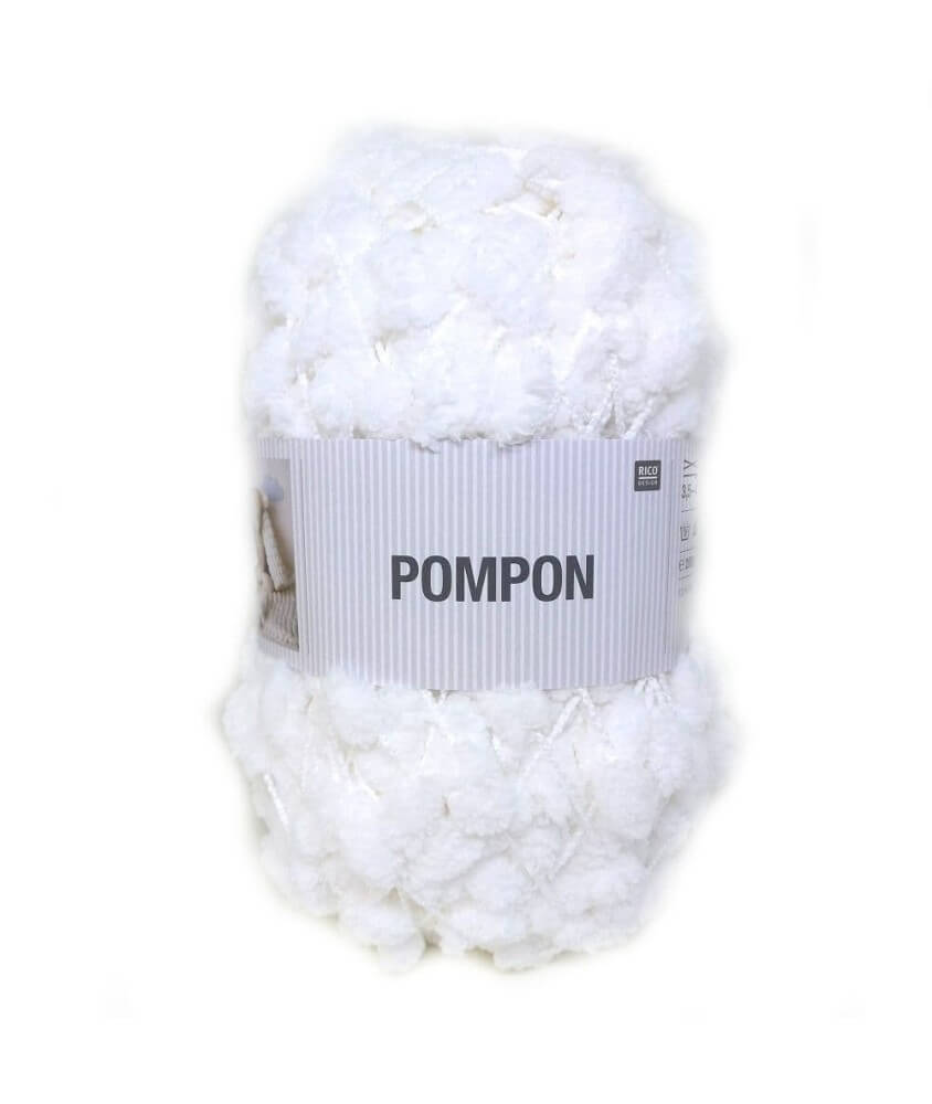 Laine à pompons CREATIVE POMPON UNI 200 GR - Rico Design