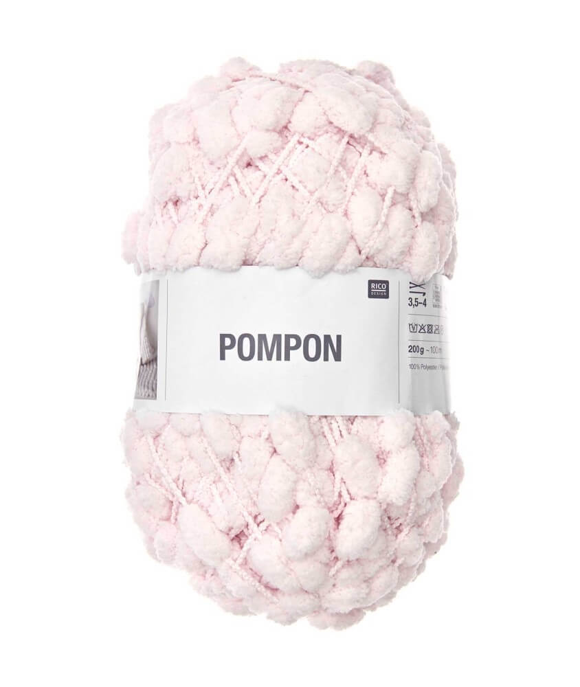 Laine à pompons CREATIVE POMPON UNI 200 GR - Rico Design