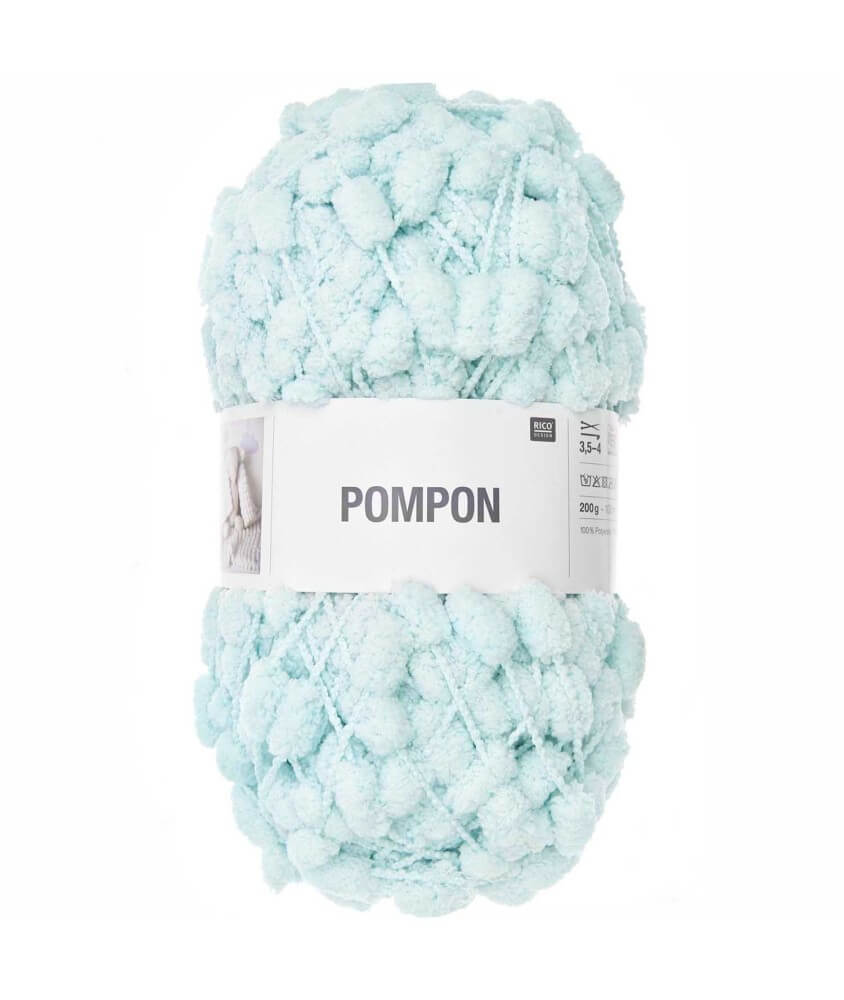 Laine à pompons CREATIVE POMPON UNI 200 GR - Rico Design