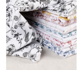 Tissu coton champêtre
