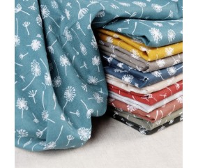 Tissu coton ombelles
