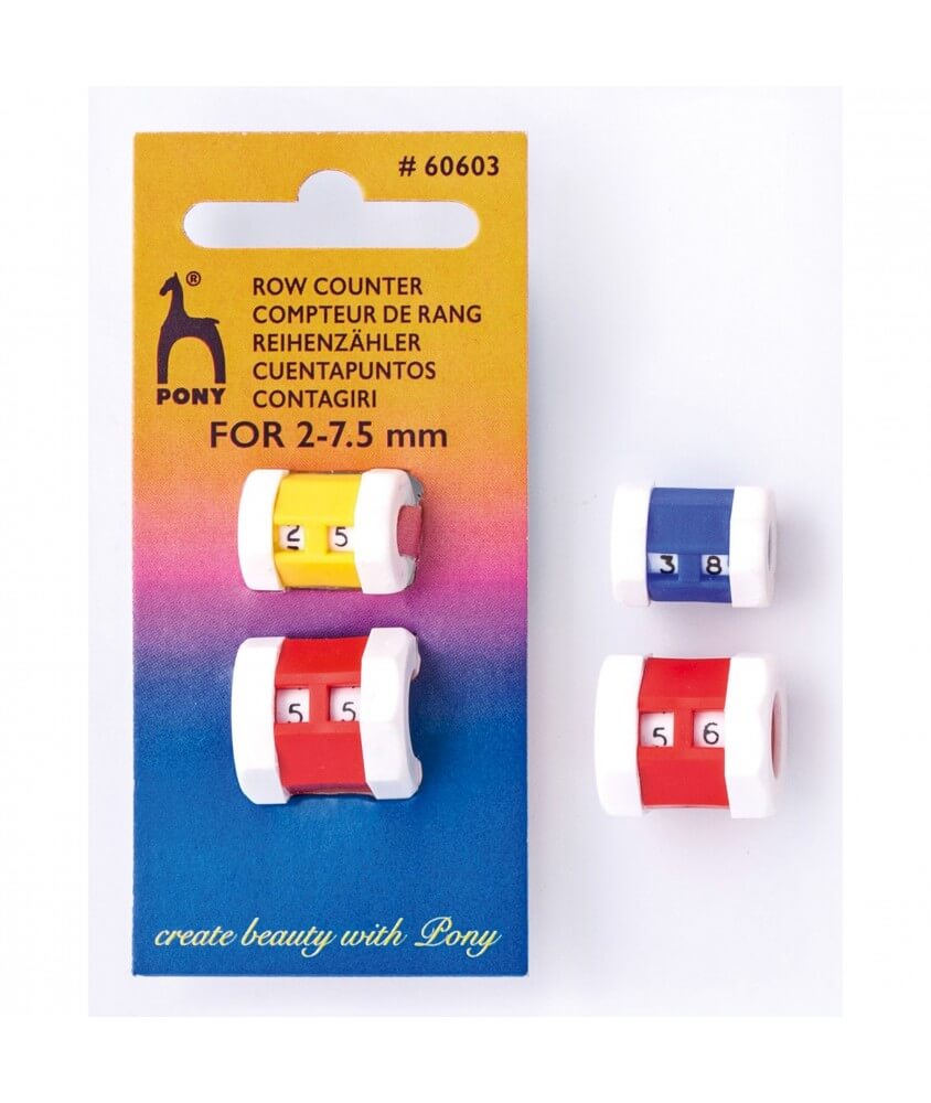 PONY Compteur de rang tricot