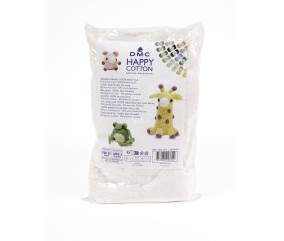 Ouate de rembourrage Happy cotton - Spécial Amigurumi - 300GR - amigurumi Dmc