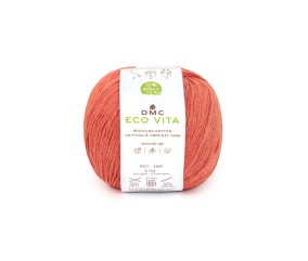 Fil de coton recyclé ECO VITA pour tricot et crochet - 100GR - DMC