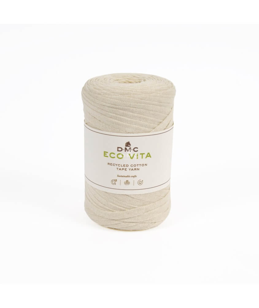 Coton recyclé Eco Vita Tape Yarn - 250GR - DMC