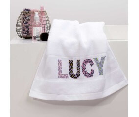 Serviette bébé 50x100 à broder - Rico Design