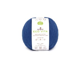 Fil de coton recyclé ECO VITA pour tricot et crochet - 100GR - DMC