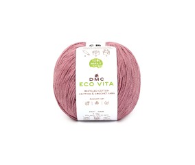 Fil de coton recyclé ECO VITA pour tricot et crochet - 100GR - DMC