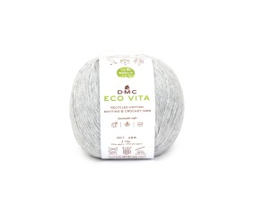 Fil de coton recyclé ECO VITA pour tricot et crochet - 100GR - DMC