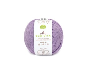 Fil de coton recyclé ECO VITA pour tricot et crochet - 100GR - DMC