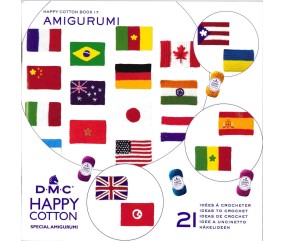 Happy Cotton - BOOK 17 - Les drapeaux - DMC