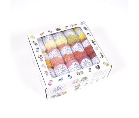 Lot de 30 pelotes Amigurumi HAPPY COTTON 20 gr - Dmc