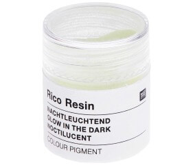 Pigment de couleur pour résine Noctilucent - Pot de 3gr - Rico Design