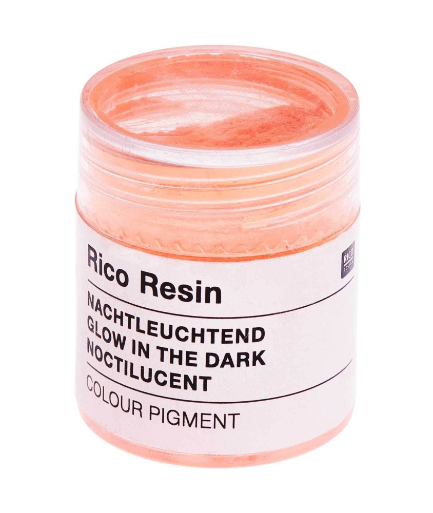 Pigments de couleur Noctilucent pour Résine - Pot de  3gr -  Rico Design