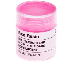 Pigment de couleur pour résine Noctilucent - Pot de 3gr - Rico Design