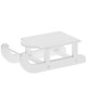 Luge miniature - 7,5 x 4 x 2,5 cm pour le monde des Lutins - Rico Design