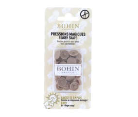 Pressions magiques - Boîte de 8 Boutons pression sans pince 13 mm - Bohin