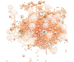 Mélange de Perles, Diamants et Globules pour Résine - Créez des Bijoux Éblouissants