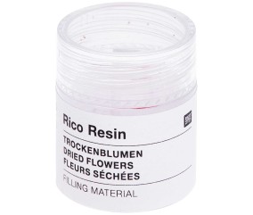 Matériau de Remplissage de Fleurs Séchées pour Résine - Créez des Bijoux Naturels - Rico Design