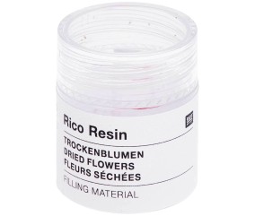 Matériau de Remplissage de Fleurs Séchées pour Résine - Créez des Bijoux Naturels - Rico Design