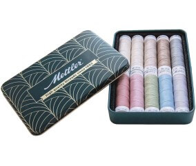 Coffret de 10 Bobines de 100m de Fil Seralon - Édition Anniversaire de Luxe - Mettler