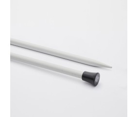 Aiguilles à tricoter en aluminium 40cm "Basix" du N°2,25 au N°9 - Knitpro