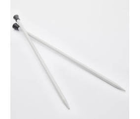 Aiguilles à tricoter en aluminium 40cm "Basix" du N°2,25 au N°9 - Knitpro