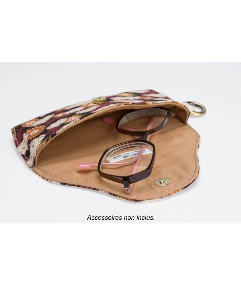 Kit pour étui à lunettes CALYPSO - Niveau intermédiaire - Com'1 Idée