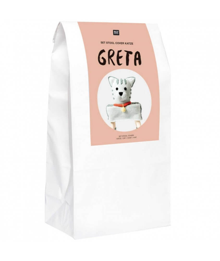  Kit Habillage pour tabouret chat Greta - Rico Design