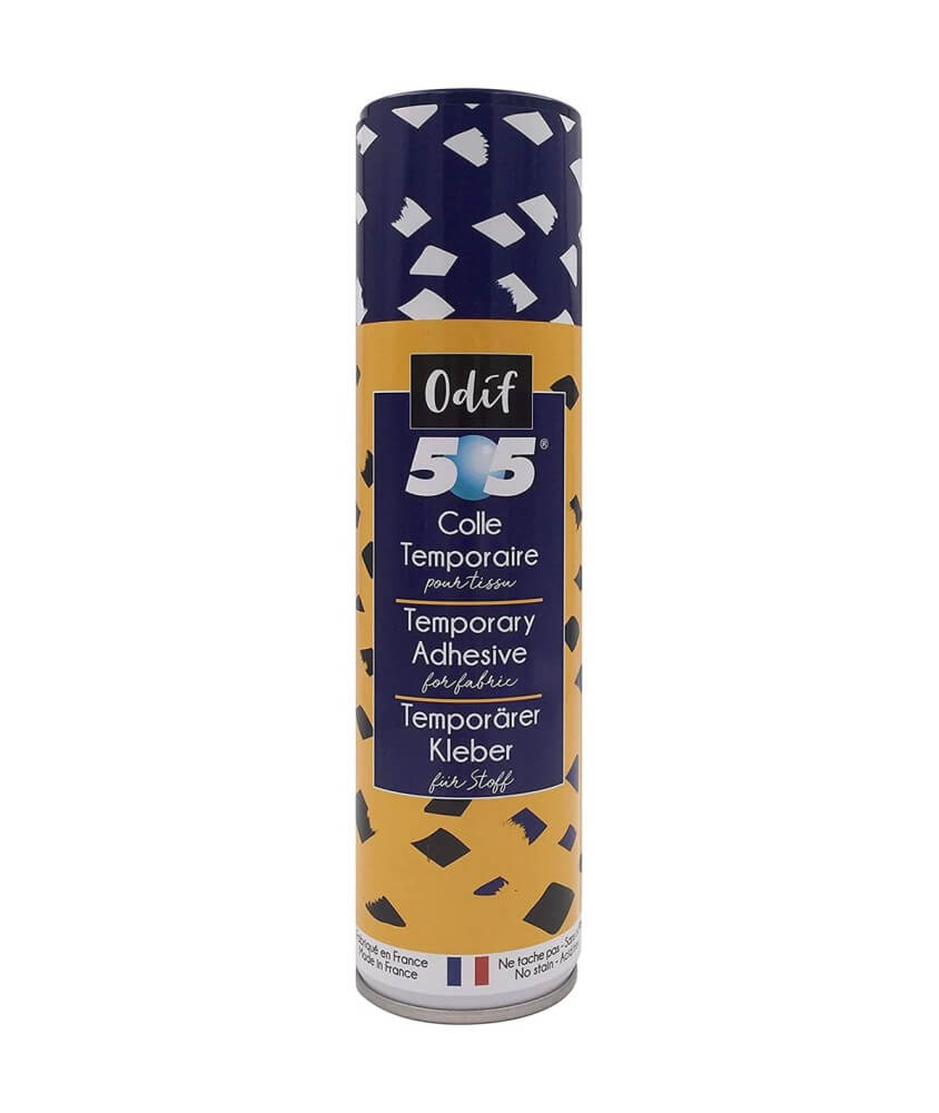 Colle Temporaire pour Tissu 505 - L'Alliée Parfaite pour un Patchwork Précis -250 mL - Odif
