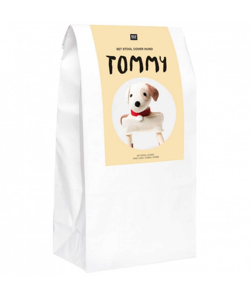 Kit Habillage pour tabouret chien Tommy - Rico Design