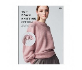 Livre Top Down Knitting - Rico Design