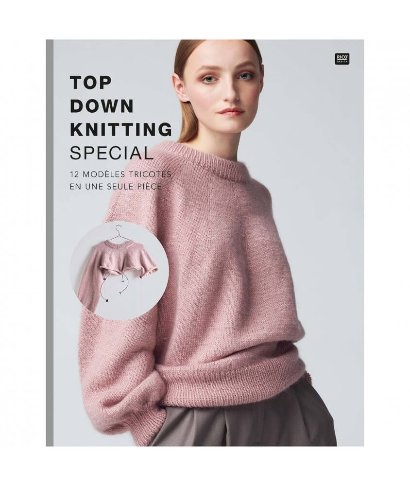 Livre Top Down Knitting - Rico Design