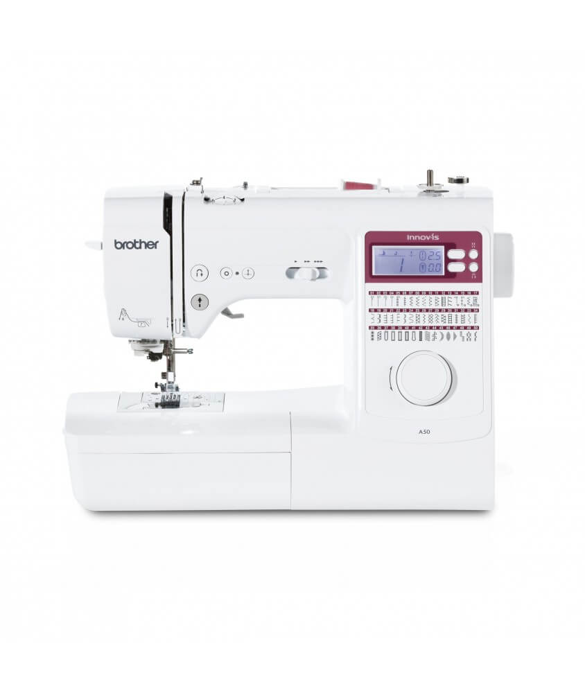 Innov-Is A50 - Brother - Garantie 5 ans - Laissez libre cours à votre créativité avec cette machine à coudre polyvalente ! Innov-Is A50 - Brother - Garantie 5 ans - Laissez libre cours à votre créativité avec cette machine à coudre polyvalente !